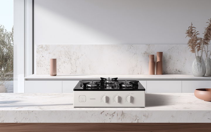 [서울=뉴시스]쿠쿠 미식컬렉션 3구 가스레인지.(사진=쿠쿠 제공) 2026.02.24. photo@newsis.com *재판매 및 DB 금지