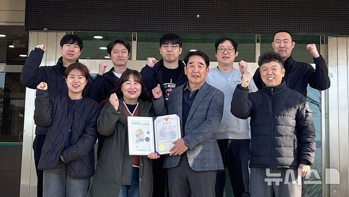 2025년 4분기 전국 '으뜸경찰서'에 선정된 영천경찰서 교통수사팀