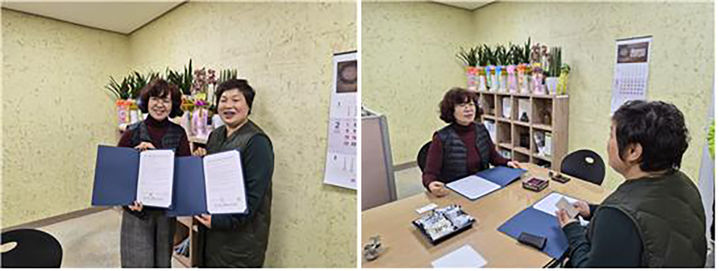 [광주=뉴시스] 광주 북구청소년문화의집 '취약계층 숲 체험·교육 지원사업' 업무 협약. (사진=광주 북구청소년문화의집 제공). photo@newsis.com *재판매 및 DB 금지