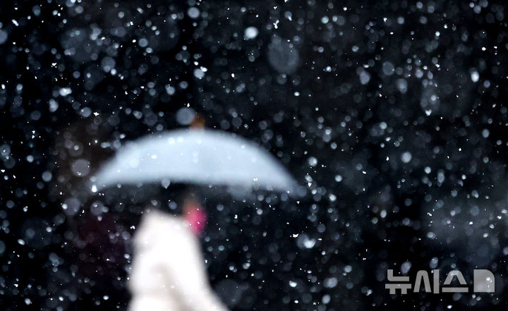 [대구=뉴시스] 이무열 기자 = 24일 대구 수성구 수성동2가에 많은 눈이 내리고 있다. 2026.02.24. lmy@newsis.com