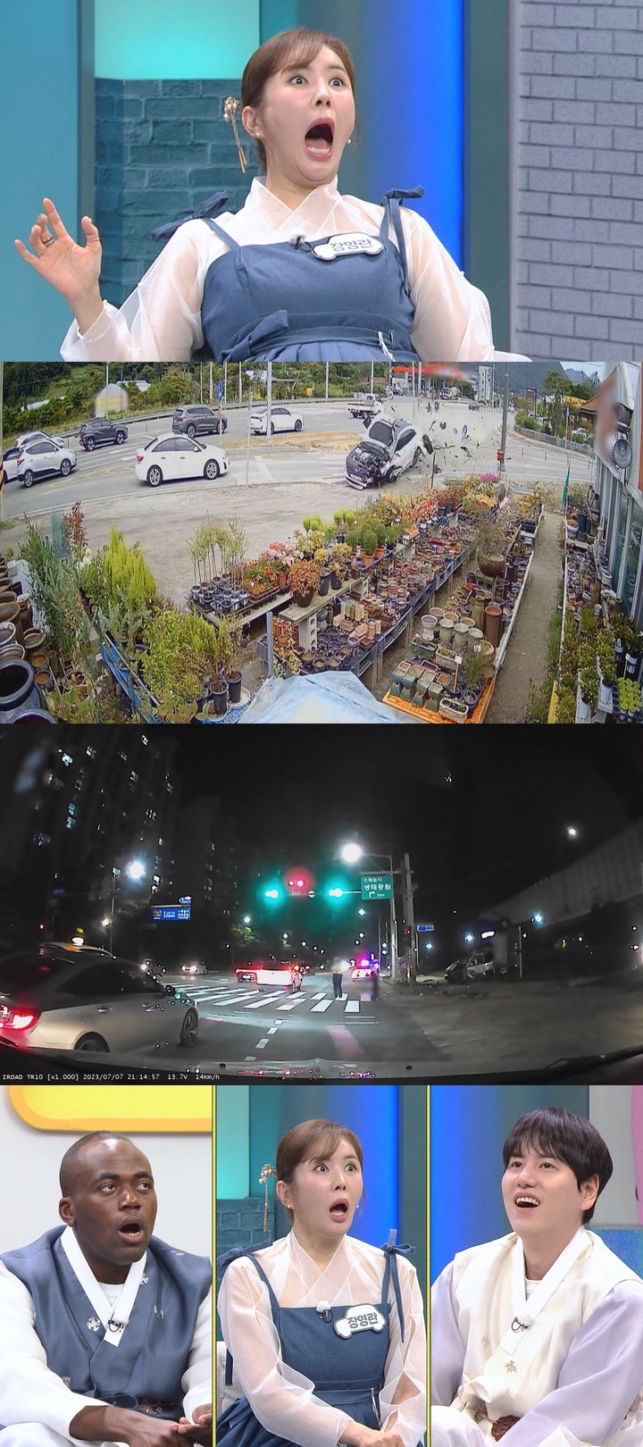 [서울=뉴시스] JTBC '한문철의 블랙박스 리뷰'가 1억 원대 피해를 낸 농원 역주행 돌진 사고와 음주운전 뺑소니 사망 사고의 심각성을 짚는다. (사진=JTBC) 2026.02.24. photo@newsis.com *재판매 및 DB 금지