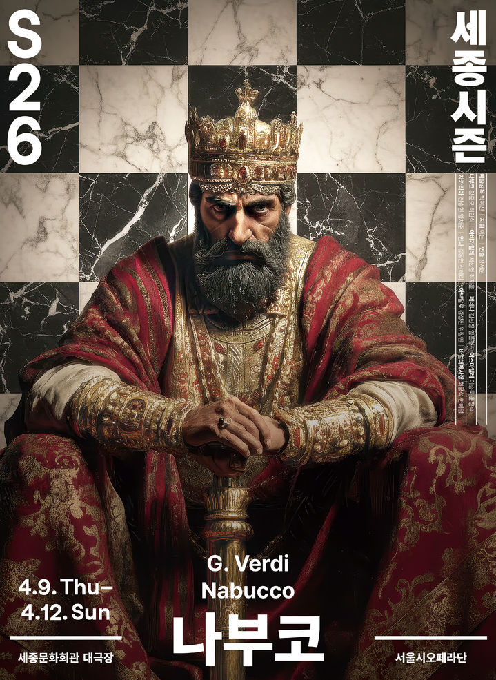 [서울=뉴시스] 오페라 '나부코' 공연 포스터. (사진=세종문화회관 제공) 2026.02.25. photo@newsis.com *재판매 및 DB 금지