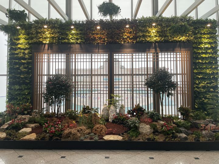 [서울=뉴시스] 전쟁기념관 3층에 조성된 생활밀착형 실내숲 모습. (사진=전쟁기념사업회 제공) 2026.02.25. photo@newsis.com *재판매 및 DB 금지