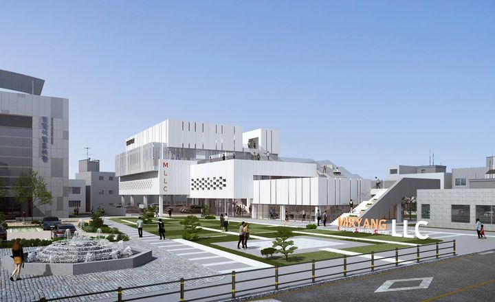 [밀양=뉴시스] 밀양시 평생학습관 조감도. (사진=뉴시스 DB). photo@newsis.com *재판매 및 DB 금지