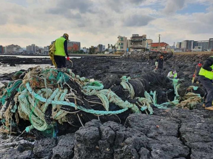[제주=뉴시스] 2025년 제주시 바다환경지킴이 해양정화 활동 모습. (사진=제주시 제공) 2026.02.25. photo@newsis.com *재판매 및 DB 금지