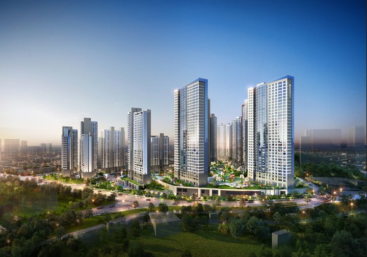 [서울=뉴시스]구리역 하이니티 리버파크 단지 투시도. 2026. 2. 25.  *재판매 및 DB 금지