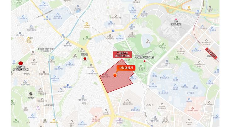 [서울=뉴시스] 우만 (가)구역 재개발 사업지 위치도 (사진=코리아신탁 제공) 2026. 2. 25.  *재판매 및 DB 금지