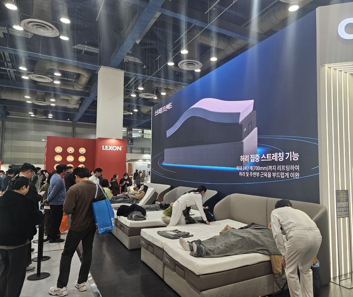 [서울=뉴시스]서울리빙디자인페어 코웨이 비렉스 부스.(촬영=권혁진 기자) *재판매 및 DB 금지