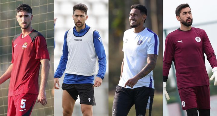 [서울=뉴시스] 프로축구 K리그1 FC서울 로스, 인천 이비자, FC안양 엘쿠라노, K리그2 용인FC 노보. (사진=한국프로축구연맹 제공) *재판매 및 DB 금지