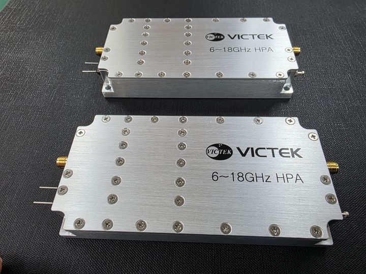 광대역 고출력 증폭기. (사진=빅텍) *재판매 및 DB 금지