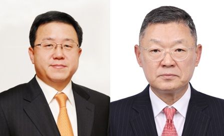 [서울=뉴시스] (왼쪽부터) 이창황 효성티앤씨 대표 내정자, 유영환 효성티앤씨 대표 내정자. (사진=효성) 2026.02.26 photo@newsis.com *재판매 및 DB 금지 *재판매 및 DB 금지