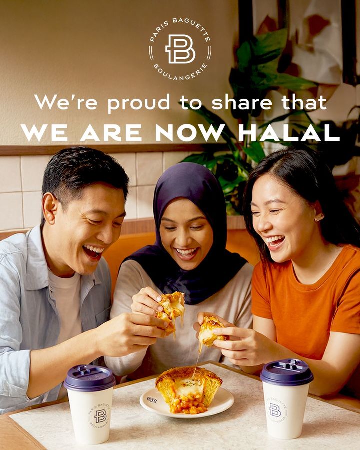 [서울=뉴시스] 파리바게뜨가 싱가포르 전 매장에 대해 싱가포르 이슬람종교위원회(MUIS) 공식 할랄 인증을 획득했다고 밝혔다. (사진=상미당홀딩스 제공) *재판매 및 DB 금지