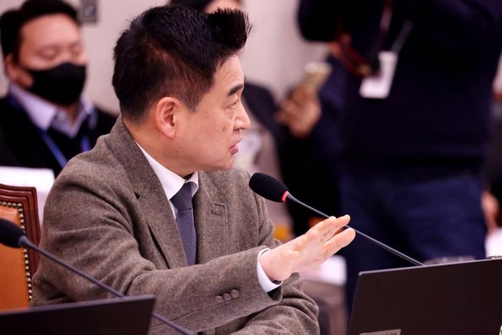 [원주=뉴시스] 지난 23일 열린 열린 국회 법제사법위원회에서 발언하는 최혁진 의원. (사진=최혁진 페이스북) 2026.02.26. photo@newsis.com *재판매 및 DB 금지