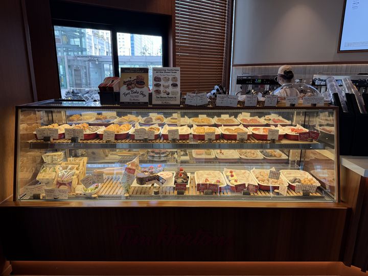 26일 방문한 팀홀튼 하남미사점 모습 *재판매 및 DB 금지