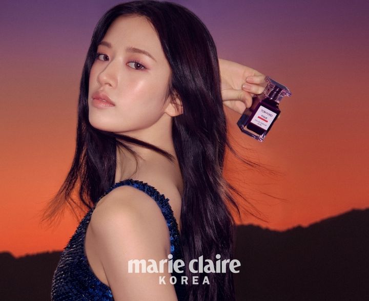 [서울=뉴시스] 안유진. (사진=톰 포드 뷰티, 마리끌레르 코리아) 2026.02.26. photo@newsis.com  *재판매 및 DB 금지