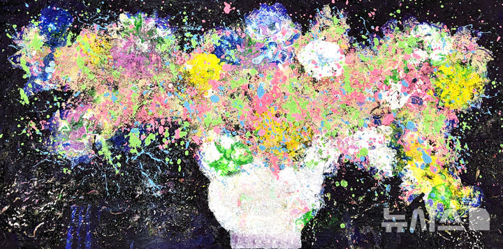 [곡성=뉴시스] 전남 곡성군 갤러리107 '협동조합 뚝방 작가'전. (사진=곡성군청 제공). photo@newsis.com *재판매 및 DB 금지