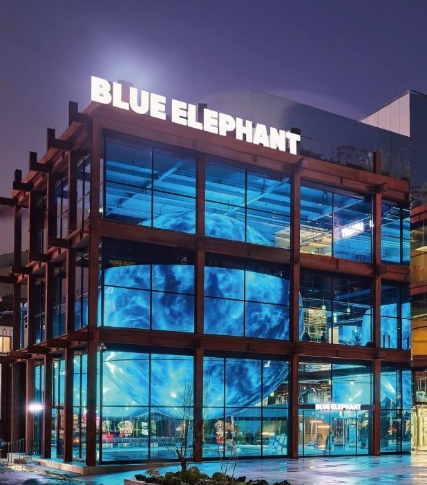 [서울=뉴시스] 블루엘리펀트 스페이스 성수. (사진=블루엘리펀트 인스타그램) *재판매 및 DB 금지