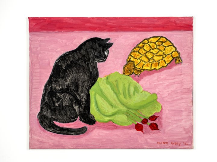 Anatolian Coast, 1981 Oil on canvas 116.8 x 152.4 cm (46 x 60 in) (unframed) 119 x 155 x 4 cm (46 7/8 x 61 x 1 5/8 in) (framed) Courtesy the artist and Esther Schipper, Berlin/Paris/Seoul Photo © Hyun Jun Lee © 2026 March Avery / VG BildKunst *재판매 및 DB 금지