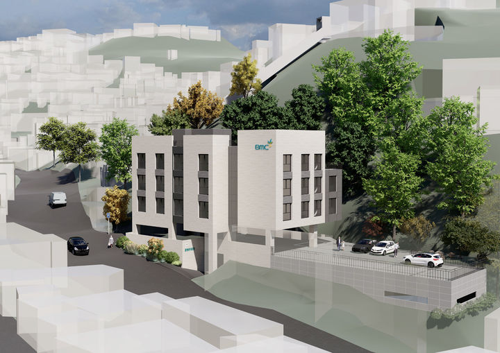 [부산=뉴시스] 호천마을 통합공공임대주택 복합개발사업 조감도. (사진=부산도시공사 제공) 2026.02.27. photo@newsis.com *재판매 및 DB 금지