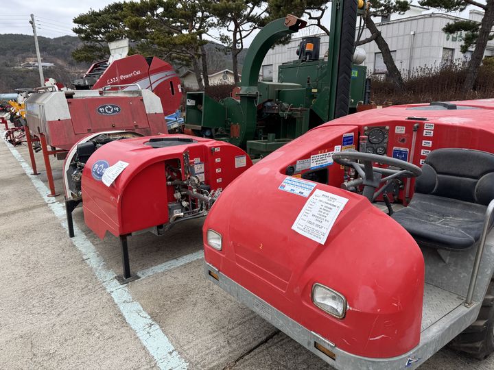 [합천=뉴시스] 합천군 농기계대여은행 노후 농기계 매각 (사진=합천군 제공) 2026. 02. 27. photo@newsis.com *재판매 및 DB 금지