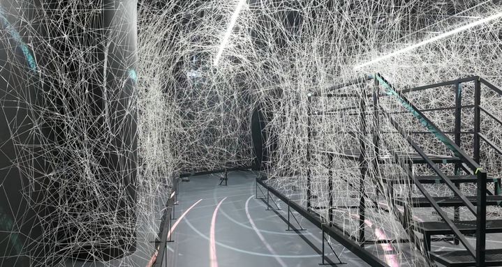 [공주=뉴시스] 충남 공주시 고마나루길 73 일대에 들어선 백제문화전당 전시장에 설치된 '비단뜰' 작품. (사진=공주시). 2026.02.27. photo@newsis.com. *재판매 및 DB 금지