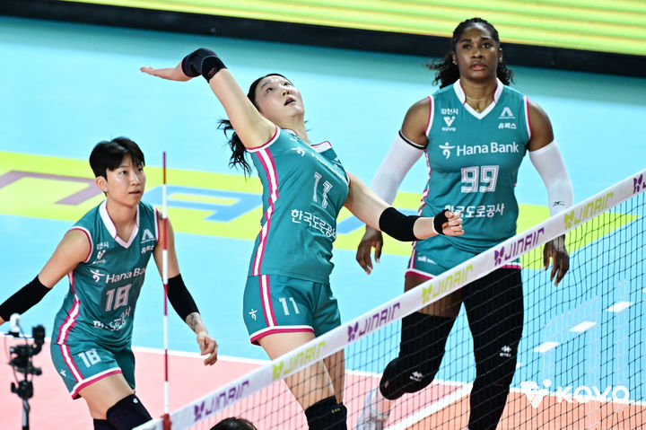 [서울=뉴시스] 여자 프로배구 한국도로공사. (사진=KOVO 제공). 2026.02.27. *재판매 및 DB 금지