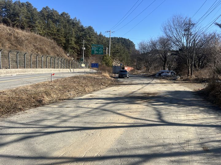 [청주=뉴시스] 충북 청주시 서원구 남이면 축산차량 거점세척 소독시설 부지. photo@newsis.com *재판매 및 DB 금지