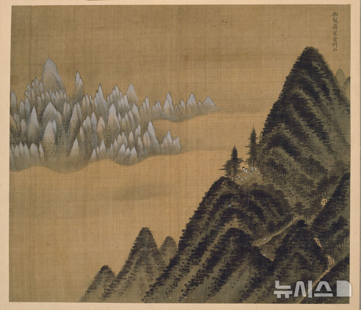 [서울=뉴시스] 겸재 정선 '신묘년풍악도첩'. 국립중앙박물관 제공