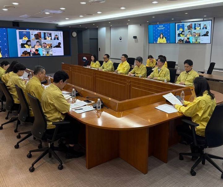 [서울=뉴시스] 외교부는 미국과 이스라엘의 이란 기습 공격과 관련해 28일 오후 재외국민보호대책반을 가동하고 김진아 2차관 주재로 주이란대사관, 주이스라엘대사관 등과 함께 본부-공관 합동 상황점검회의를 개최했다. (사진=외교부 제공) 2026.02.28. photo@newsis.com *재판매 및 DB 금지