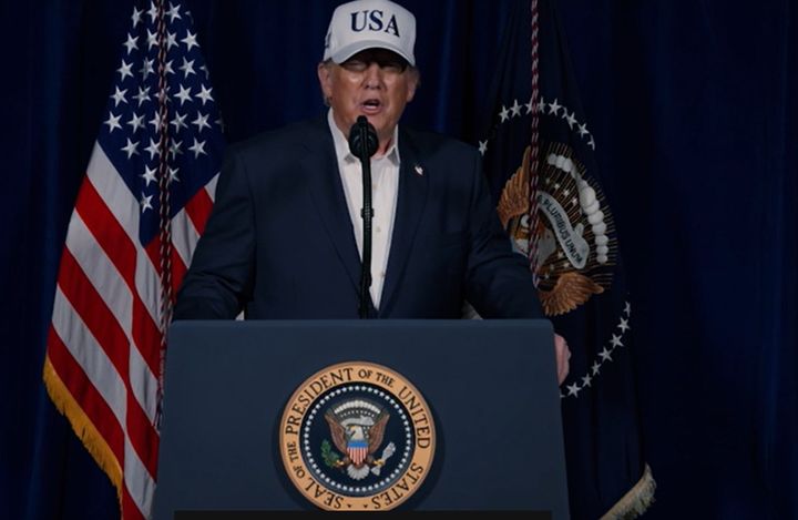 트럼프 ‘맹렬한 분노’ 작전 직후 영상 연설 “이란 국민, 행동에 나설 때”[연설 전문]