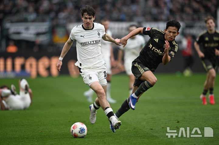 [묀헨글라트바흐=AP/뉴시스] 독일 프로축구 분데스리가 우니온 베를린의 정우영. 2026.02.28.