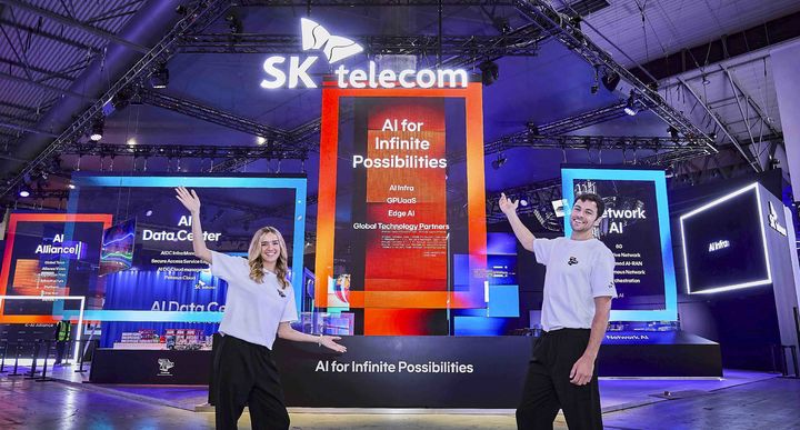 [바르셀로나(스페인)=뉴시스] SK텔레콤이 오는 2일(현지시각) 스페인 바르셀로나에서 개막하는 MWC26에서 AI 인프라·모델·서비스 전반을 아우르는 ‘풀스택(Full-Stack) AI’ 경쟁력을 선보인다. *재판매 및 DB 금지