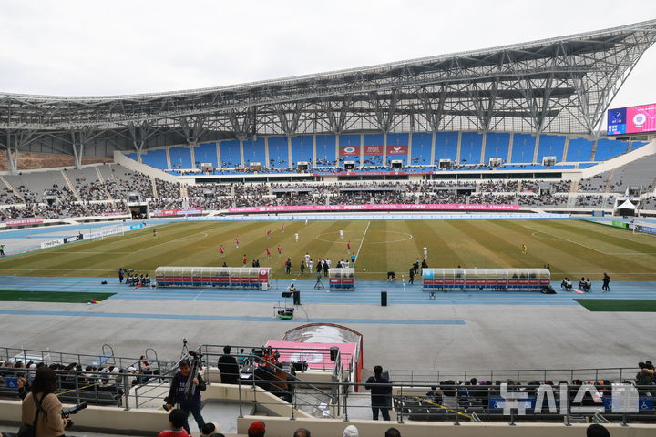 [용인=뉴시스] 용인 미르스타디움. (사진=용인시 제공) 2026.03.01. photo@newsis.com