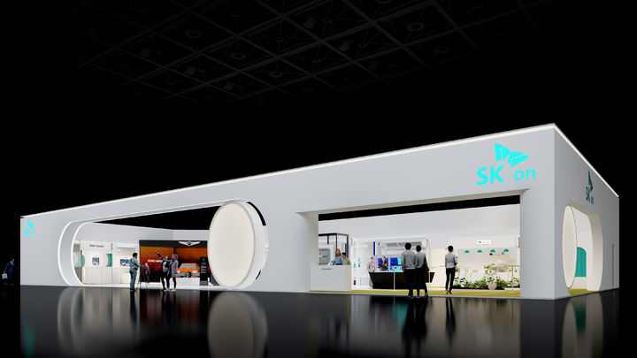 [서울=뉴시스] SK온 인터배터리 2026 전시관 조감도. (사진=SK온 제공) photo@newsis.com *재판매 및 DB 금지