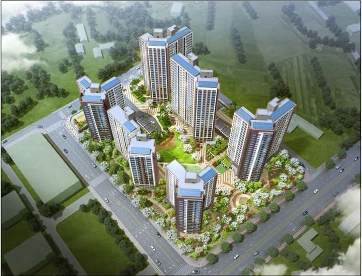 [서산=뉴시스] 서산 잠홍동지역주택조합이 잠홍동 541의1번지 외 25필지에 건설을 추진하는 월드메르디앙아파트 조감도. (사진=잠홍동지역주택조합 제공) 2026.03.02. photo@newsis.com *재판매 및 DB 금지