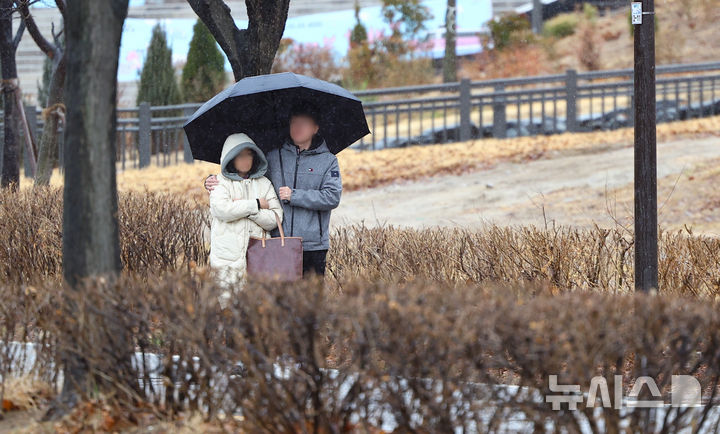 대전·세종·충남, 대체로 흐린 날씨 속 '눈·비'