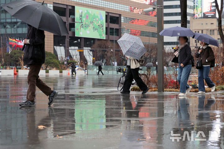 울산 오전부터 비, 내일까지 '5~10㎜'…아침 3도·낮 11도