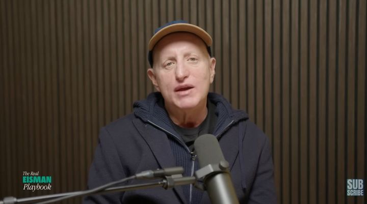 [뉴시스] 영화 '빅쇼트'의 실제 주인공으로 유명한 헤지펀드 매니저 스티브 아이스먼이 최근 고조된 미·이란 전쟁 위기에도 불구하고 기존 투자 전략을 고수하겠다는 입장을 밝혔다. (사진='Steve Eisman' 유튜브 캡처) *재판매 및 DB금지 *재판매 및 DB 금지