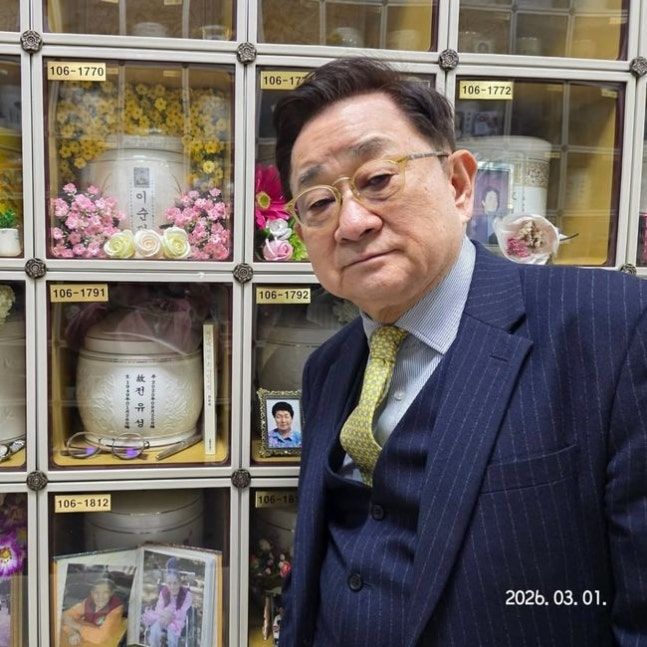 [서울=뉴시스] 코미디언 이홍렬이 고(故) 전유성을 향한 그리움을 전했다. (사진 = 이홍렬 인스타그램 캡처) 2026.03.03. photo@newsis *재판매 및 DB 금지