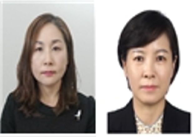 [세종=뉴시스] 송경주 신임 행정안전부 지방재정경제실장(왼쪽)과 김주이 신임 행안부 기획조정실장(오른쪽). *재판매 및 DB 금지