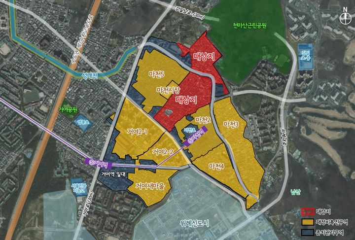 [뉴시스] 위치도. (사진=서울시 제공) *재판매 및 DB 금지