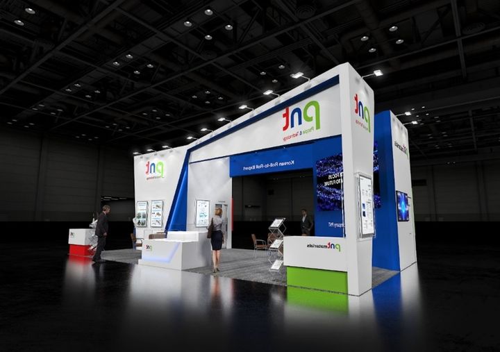 피엔티 행사장 부스. (사진=피엔티) *재판매 및 DB 금지