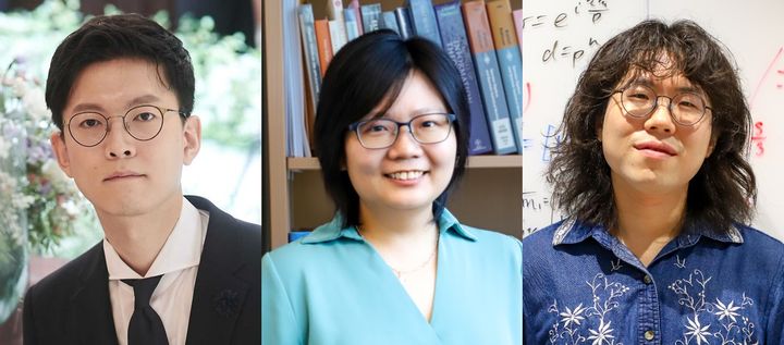 [울산=뉴시스] UNIST 연구진 .사진 좌측부터 이석형 UNIST 교수, 넬리 응 싱가포르 난양공과대학(NTU) 교수, 손정락 NTU 박사(제1저자) photo@newsis.com *재판매 및 DB 금지