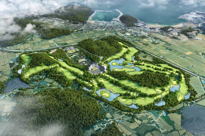 격포 관광개발사업 조감도(사진=부안군 제공) *재판매 및 DB 금지