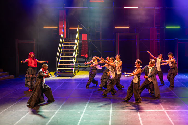 연극 '칼로막베스' 공연장면. (사진=옐로밤 제공) *재판매 및 DB 금지