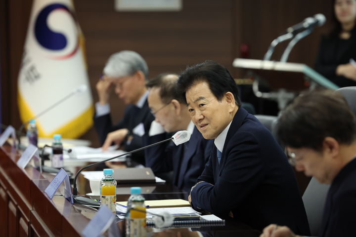 정동영 통일부 장관이 4일 정부서울청사에서 '한독통일자문회의'(자문회의)를 주재한 모습. (사진=통일부 제공) 2026.03.04. *재판매 및 DB 금지