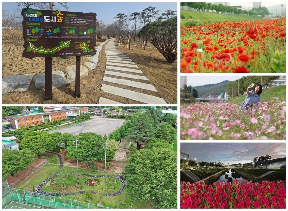 [임실=뉴시스] 임실군 도시숲 풍경. *재판매 및 DB 금지