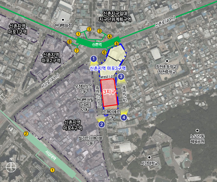 [서울=뉴시스] 위치도 (마포구 노고산동 31-77번지 일대). 2026.03.04. (자료=서울시 제공) *재판매 및 DB 금지