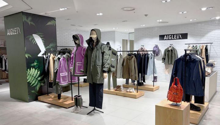 롯데홈쇼핑, 프렌치 아웃도어 '에이글' 매장 전국 확대