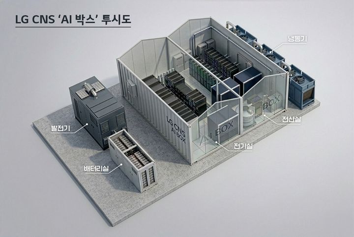[서울=뉴시스] LG CNS AI 박스 투시도. (사진=LG CNS 제공) *재판매 및 DB 금지